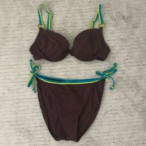 Brown bikini